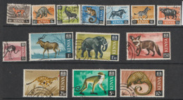 Kenya  1962    SG 20-39  Animals    Fine Used - Kenya (1963-...)