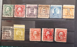 Timbres Etats-Unis :  1908 - 1928 Présidents Américains   & - Gebruikt