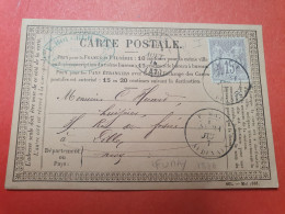 Carte Précurseur De Fumay Pour Lille En 1876 - Réf 3495 - Precursor Cards