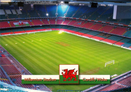 1) AK Stadion Postkarte Millennium Principality Stadium Cardiff Rugby FAW Wales Cymru Pays De Galles Stadiwm Mileniwm - Rugby