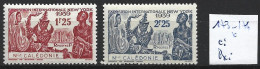 NOUVELLE-CALEDONIE 173-74 * Côte 4.50 € - Unused Stamps