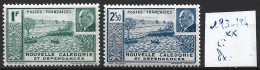 NOUVELLE-CALEDONIE 193-94 ** Côte 2 € - Neufs