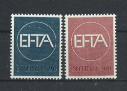 Norway 1967 EFTA Y.T. 505/506 ** - Unused Stamps