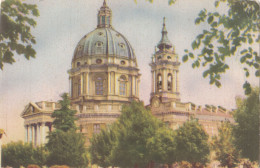 Cartolina Torino - Basilica Di Superga - Iglesias