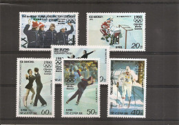 Corée Du Nord - Jo D'hiver -1980 ( 1563C/G XXX -MNH ) - Corée Du Nord