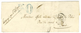 Càd T 15 DIJON (20) Sur Lettre Pour Paris. Au Recto, Taxe 30 DT Bleue. 1858. - TB. - Autres & Non Classés