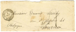 Càd ARMEE D'ORIENT / QUARTr Gal Taxe Tampon 4 Sur Lettre Pour Louvain. 1854. - TB / SUP. - Legerstempels (voor 1900)