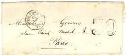Càd ARMEE D'ORIENT / Bau A Taxe 30 DT Sur Lettre Pour Paris. 1854. - TB / SUP. - Armeestempel (vor 1900)