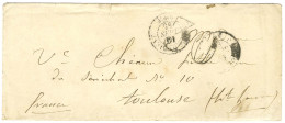 Càd ARMEE D'ORIENT / Bau F Taxe 30 DT Sur Lettre Avec Texte Daté De Kovka Le 12 Septembre 1855 Pour Toulouse. TB. - Army Postmarks (before 1900)