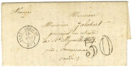 Càd ARMEE D'ORIENT / Bau J Taxe 30 DT Sur Lettre Avec Texte Daté Du Camp D'Inkermann Le 17 Août 1855 Pour Carcassonne. - - Armeestempel (vor 1900)