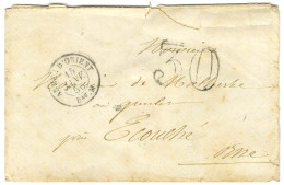 Càd ARMEE D'ORIENT / Bau M Taxe 30 DT Sur Lettre Pour Ecouché. 1856. - TB / SUP. - Legerstempels (voor 1900)