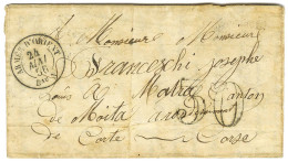 Càd ARMEE D'ORIENT / Bau N Taxe 30 DT Sur Lettre Avec Texte Daté De Camiesche Pour Corté. 1856. - TB / SUP. - Sellos De La Armada (antes De 1900)