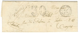 Càd CORPS EXP MEXIQUE / Bau J Taxe 30 DT Sur Lettre Avec Texte Daté St Louis De Potosa Le 1er Août 1864 Pour Troyes. - T - Legerstempels (voor 1900)