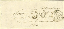 Càd AIX / CAMP DU MIDI 6 NOV. 54 Taxe 30 DT Sur Lettre Avec Texte Pour Paris. - SUP. - RR. - Army Postmarks (before 1900)