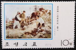 Corée Du Nord 1975 Revolutions Painting    Stampworld N° 1384 - Korea (Nord-)