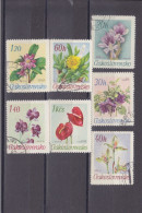 CSSR - CZECHOSLOVAKIA - O / FINE CANCELLED - 1967 - FLOWERS - BLUMEN - FLEURS - Mi. 1724/30 - Gebraucht