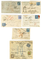 Lot De 6 Lettres Insuffisamment Affranchies Pour La Suisse. - TB. - Sonstige & Ohne Zuordnung