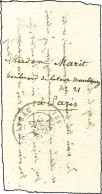 Papillon De Metz (1er Ballon) Daté De Metz Le 16 Septembre 1870 Pour Paris, Au Recto Rare Cachet De Passage NEUFCHATEAU  - War 1870