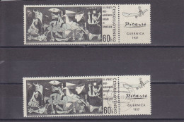CSSR - CZECHOSLOVAKIA - O / FINE CANCELLED & MINT WITHOUT GUM -1966- PICASSO / GUERNICA - Mi. 1637 Zf (WITH TAB) - Gebraucht