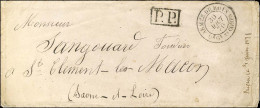 Càd ARMÉE DU RHIN / Qr Gl 3e CORPS 30 AOUT 70 + P.P. Sur Lettre Pour Macon. - SUP. - R. - Oorlog 1870