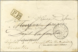 Càd ARMÉE DU RHIN / Bau AK 25 AOUT 70 + P.P. Sur Lettre Adressée à Saumur Réexpédiée à Un Député De L'Assemblée National - Oorlog 1870