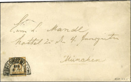 Cachet K.B.FELDPOSTRELAIS 6 / 11 / Als. N° 5 Sur Lettre Avec Texte Adressée à Munich. 1870. - SUP. - RR. - Covers & Documents