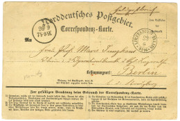 Càd K:PR: FELDPOST-RELAIS / N° 16 (Remilly) Sur Carte De Correspondance Adressée En Franchise Militaire à Berlin. - TB / - Lettres & Documents