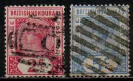 HONDURAS BRIT. 1891-3 O - Britisch-Honduras (...-1970)