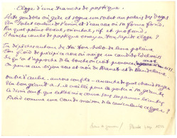 COCTEAU Jean (1889-1963), écrivain, Peintre Et Cinéaste, De L'Académie Française. - Andere & Zonder Classificatie