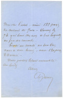 DUMAS Alexandre Père (1802-1870), écrivain Et Homme De Théâtre. - Andere & Zonder Classificatie