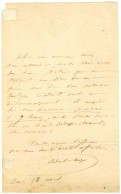 FOUCHER Adèle (1803-1868), épouse De Victor Hugo. - Other & Unclassified