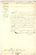 GAUDIN Martin Michel Charles, Duc De Gaëte (1756-1841), Ministre Des Finances. - Other & Unclassified