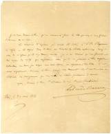MARET Hugues Bernard (1763-1839), Secrétaire D'Etat Puis Chef De Cabinet Du 1er Consul. - Autres & Non Classés