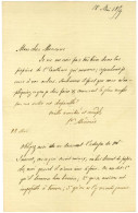 MÉRIMÉE Prosper (1803-1870), écrivain. - Sonstige & Ohne Zuordnung