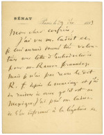 SIMON Jules, Jules François Simon Suisse, Dit (1814-1896), Philosophe Et Homme D'état. - Other & Unclassified