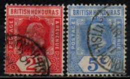 HONDURAS BRIT. 1908-11 O - Britisch-Honduras (...-1970)