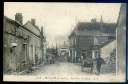 Cpa Du 37 Monnaie Le Centre Du Bourg  STEP122 - Monnaie