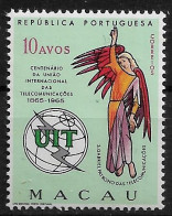 MACAU 1965 The 100th Anniversary Of I.T.U. MNH (NP#72-P17-L9) - Ongebruikt