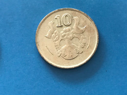 Münze Münzen Umlaufmünze Zypern 10 Cents 1988 - Cyprus