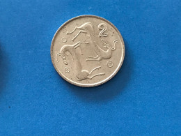 Münze Münzen Umlaufmünze Zypern 2 Cents 1990 - Chypre