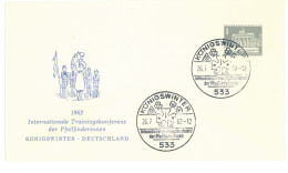 SC 13 - 451 GERMANY, Scout - Cover - 1962 - Covers & Documents