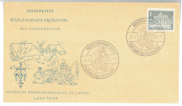 SC 13 - 448 GERMANY, Scout - Cover - 1962 - Covers & Documents
