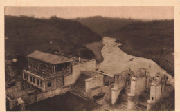 FRANCE - Eguzon - Barrage En Construction De La Roche Au Moine En Aval Du Barrage - Carte Postale Ancienne - Autres & Non Classés