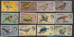 Mauritius    1976  SG  317-28   Birds    Fine Used - Mauritius (1968-...)