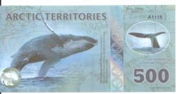 ARCTIC TERRITORIES 500 POLAR DOLLARS 2017 Polymer UNC - Autres - Amérique