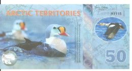 ARCTIC TERRITORIES 50 POLAR DOLLARS 2017 Polymer UNC - Other - America