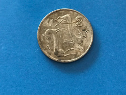 Münze Münzen Umlaufmünze Zypern 2 Cents 1992 - Cyprus