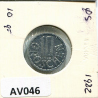 10 GROSCHEN 1982 AUSTRIA Moneda #AV046.E.A - Autriche