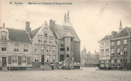 BELGIQUE - Furnes - Marché Aux Pommes Et Corps De Garde - Place Vide - Carte Postale Ancienne - Other & Unclassified