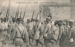 MAROC - Le Maroc Illustré - Rabat - Les Prisonniers Allemands - Animé - Carte Postale Ancienne - Rabat